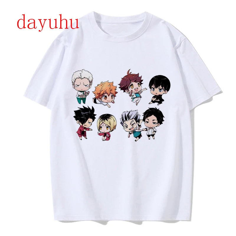 T-shirt KARASUNO Styles Variés