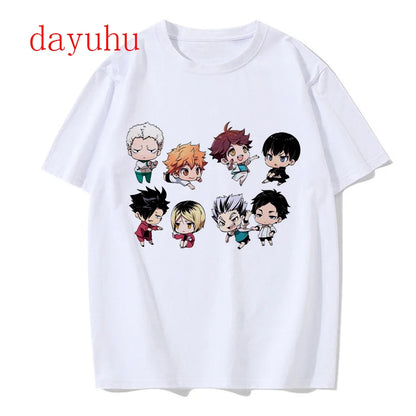 T-shirt KARASUNO Styles Variés