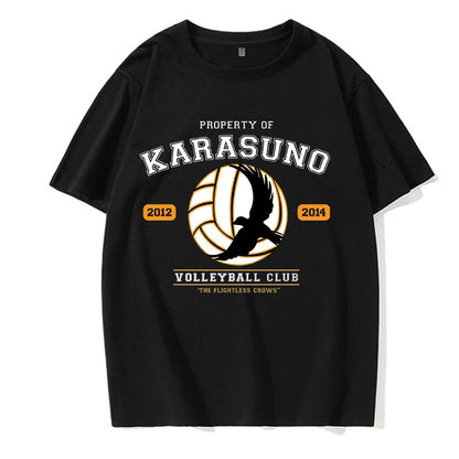 T-shirt KARASUNO Styles Variés