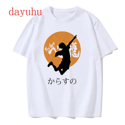 T-shirt KARASUNO Styles Variés