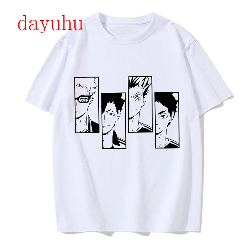 T-shirt KARASUNO Styles Variés