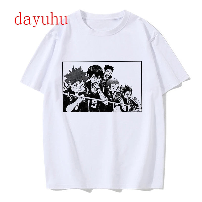 T-shirt KARASUNO Styles Variés