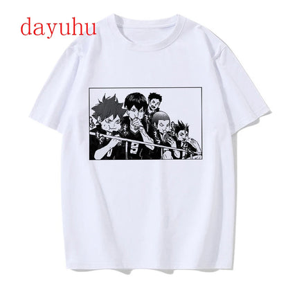 T-shirt KARASUNO Styles Variés