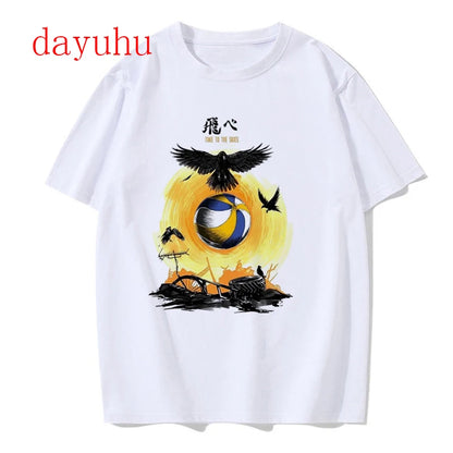 T-shirt KARASUNO Styles Variés